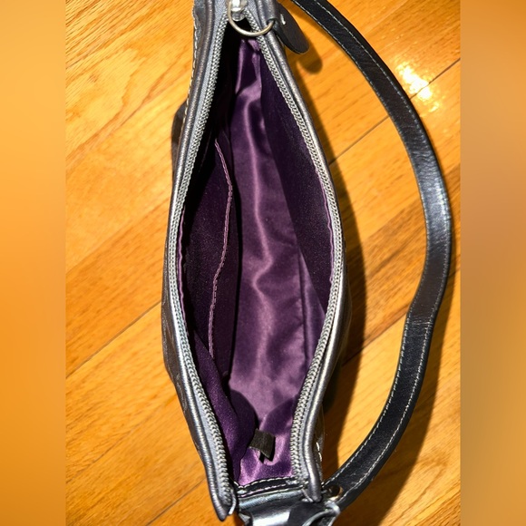 Coach Black Signature Jacquard Mini Shoulder Bag - Picture 3 of 3